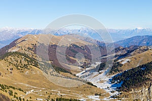 Winter landscape, Italian Alps