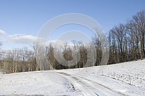 Winter Landscape in Ohio