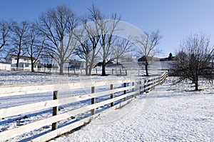 Winter Landscape in Ohio