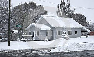 Snowy Sisseton House