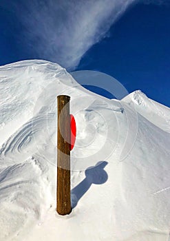 Winter landscape in the ski resort, Bad Hofgastein, Austria.