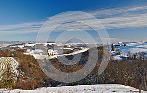 Winter landscape , Styria, Austria.