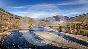 Winter Landscape surrounding the Thompson River