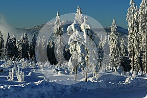 Winter Lanscape, Å umava Mountains, Eisenstein