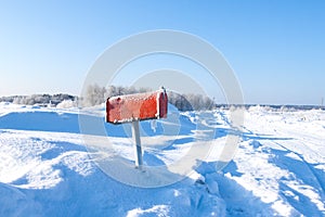 Winter mail box