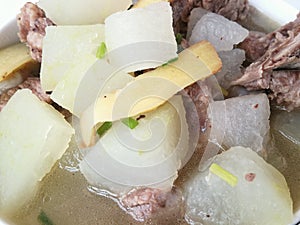 Winter melon sparerib