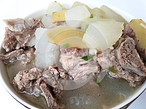 Winter melon sparerib