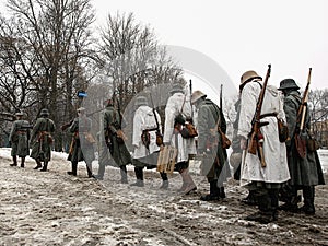 Winter military-historical festival dedicated to the Second World War and the struggle of the Soviet Union with the Wehrmacht,