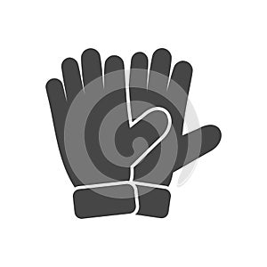 Winter Mittens, Gloves icon Vector - Illustration