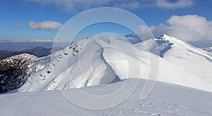 Zimná horská krajina - Nízke Tatry