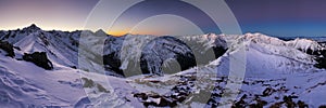 Winter mountain in Poland, Kasprowy