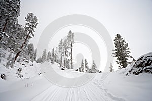 Winter Mountain Way, Austria