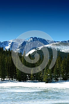 Winter Mountains in Colorado