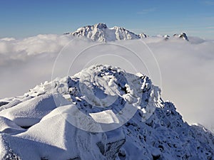 Winter mountains, High Tatras