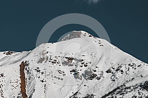 Winter mountains of Krasnaya Polyana