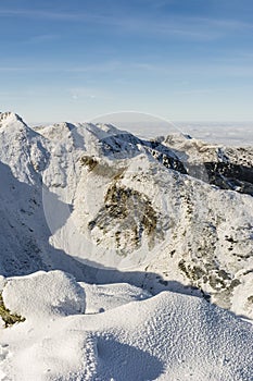 Winter in the mountains photo