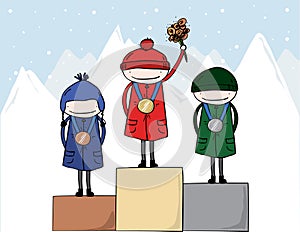 Winter Olympic Athletes Medal winners