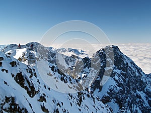 Winter outlook from Lomnicky Peak