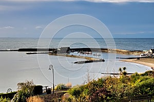 Winter Overview at Lyme Regis