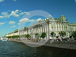 Winter palace by Neva