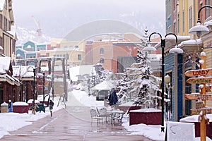 Winter in Park City Utah