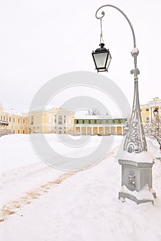Winter park, Pavlovsk, Saint-Petersburg, Russia photo