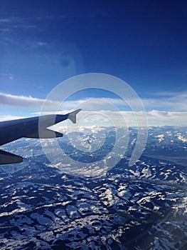 Winter Plane Area View