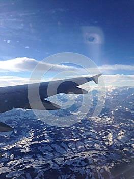 Winter Plane Area View