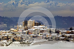 Winter in Piemont, Italy