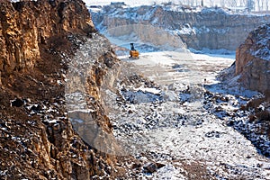 Winter quarry