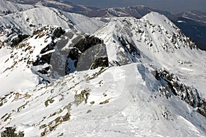 Winter in retezat mountains
