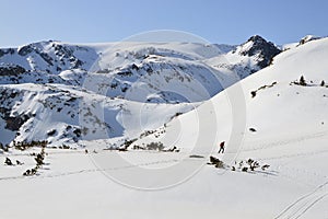 Winter in Rila Mountain, Bulgaria