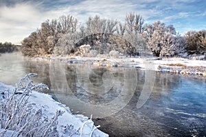 Winter river