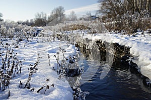 Winter river