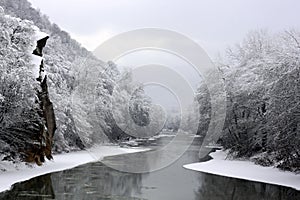 Winter river