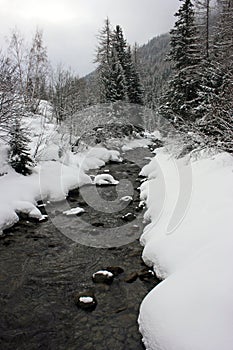 Winter river