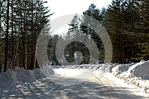 Winter road