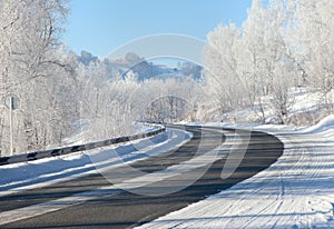 Winter road