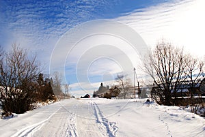 Winter road
