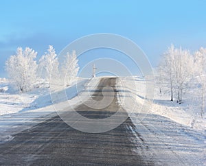 Winter road