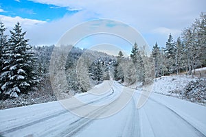 Winter road