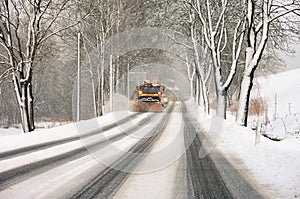 Winter road clearance