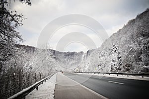 Winter road