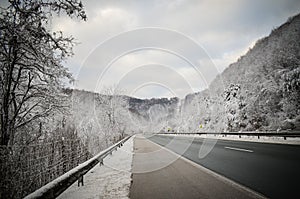 Winter road
