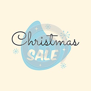 Winter sale banner