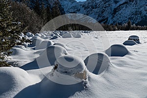 Winter in Salzkammergut, Austria