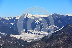 Winter scene in Slovakia