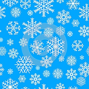 Winter seamless pattern