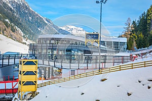 Winter skii station in Ischgl, Austria. photo