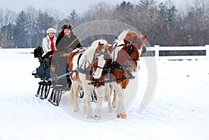 Winter Sleigh Ride